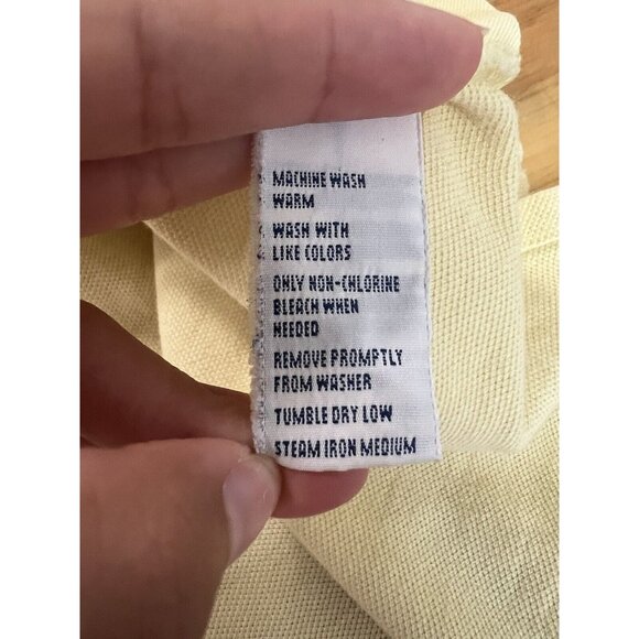 Polo Ralph Lauren Yellow Striped Short Sleeve Polo Shirt Size XXL Classic Preppy - Picture 10 of 10